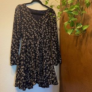 Francesca’s Blue Rain Dress size Small